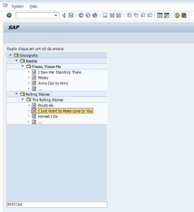 SAP Tree - Programa