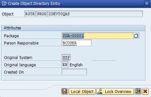 Programa --> Package