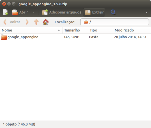 Descompactar arquivo Zip
