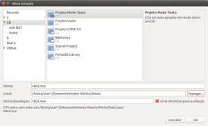 Solução - Modo Texto