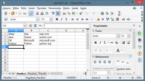Open Office Calc