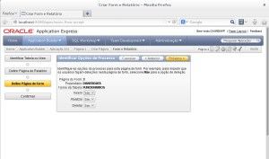 Ações do Formulário