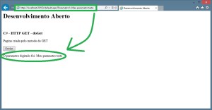 Aplicação - WebForm