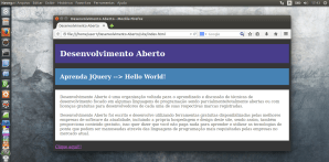 Hello World - JQuery