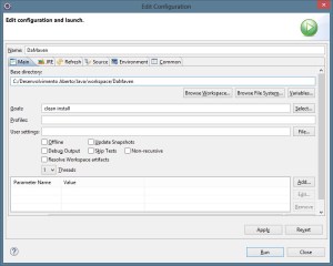 Configuração do Build