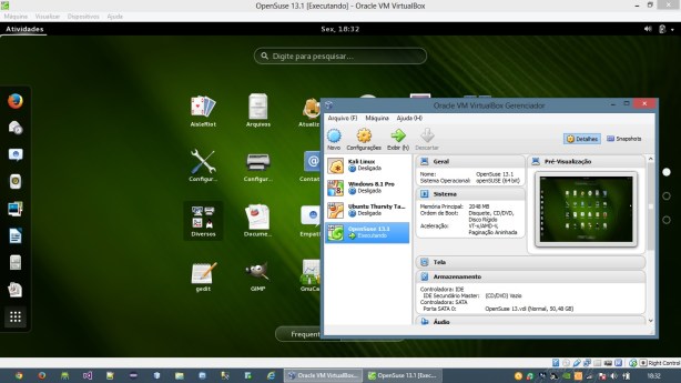 OpenSuse - Maquina Virtual