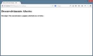 Response 404 - Customizada