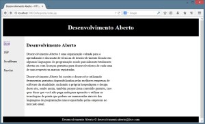Aplicação - Firefox