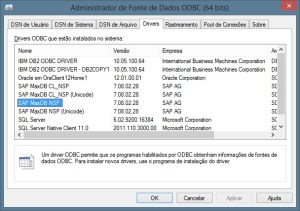 Driver SAP MaxDB ODBC 64bit