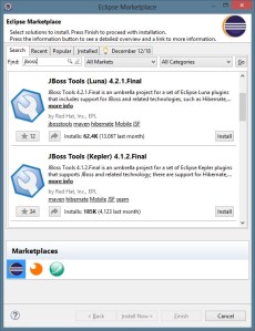 Eclipse – JBoss Tools for Eclipse – Java | Desenvolvimento Código Aberto