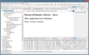 Aplicação - JBoss Enterprise Platform