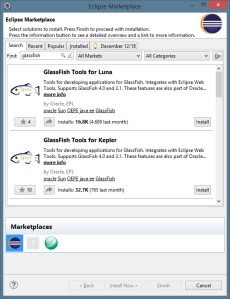 GlassFish - Marketplace