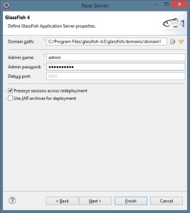 GlassFish - Login