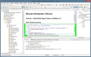 GlassFish - HTML Preview