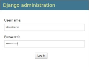 DJango - Admin - Login