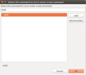 Custom Command - Shell