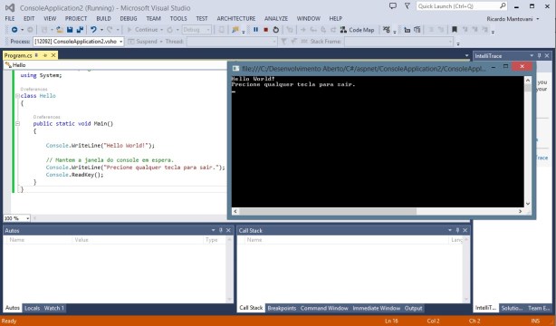 Visual Studio - C# - Console