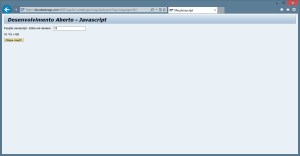 Web Dynpro - Aplicação