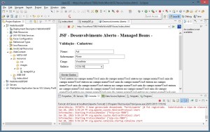 JSF - Aplicação