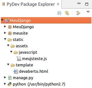 Django - diretórios