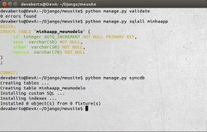 Django - Sincronizar Modelo