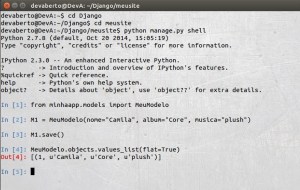 Django - Crud - Criar e Ler