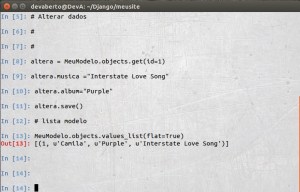 Django - CRUD - Alterar - Dados