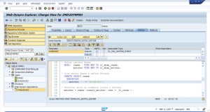 Web Dynpro - Action - Método