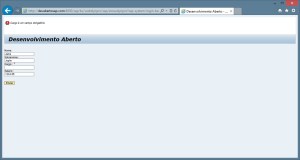 Web Dynpro - Validação
