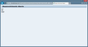 Web Dynpro - Validação - OK