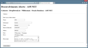 ASP.NET - Aplicação