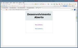 Facelets - Aplicação - index