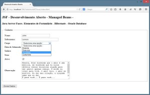 JSF - Hibernate - Oracle