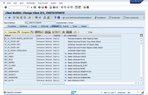 Classe Persistente - Implementada e Ativada