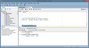 Oracle SQL Developer - Resultado