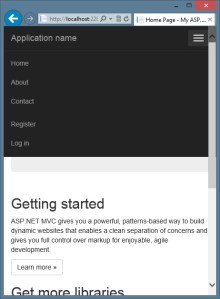 Aplicação - Adaptável