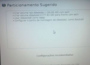 Disco e partições Linux